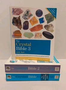 The Crystal Bible Volumes 1, 2 & 3 - Judy Hall 3 PB Books Healing Spirituality - Picture 1 of 24