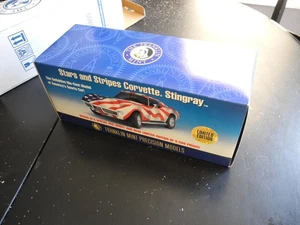 Rare FRANKLIN MINT Corvette Stars & Stripes, 1:24, All Papers, FREE SHIPPING! - Picture 1 of 5