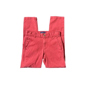 Place Slim Coral Red Casual Pants Kids Size 6 - Picture 1 of 4