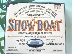 'SHOW BOAT'. 1993 STUDIO CAST. 2 CD SET. - Picture 1 of 2