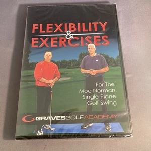 NEW Graves Golf Academy Flexibility & Exercises DVD for The Moe Norman Swing - Picture 1 of 4