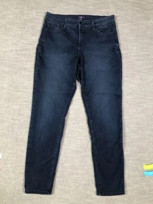 Pantalones de mezclilla NYDJ para mujer 12 azules tecnología Lift Tuck elásticos hechos en EE. UU. Foto 1 de 4