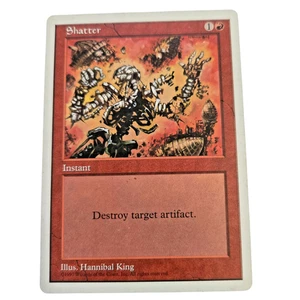 MTG Shatter 5th Edition 5ED Common Red Instant Destroy Artifact Magic Gathering - Bild 1 von 2