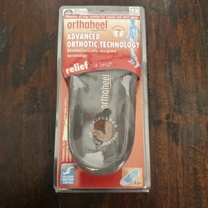 Inserti ortopedici Orthaheel by Vionic lunghezza 3/4 TAGLIA XL 11,5-13 1 paio NUOVI - Foto 1 di 7
