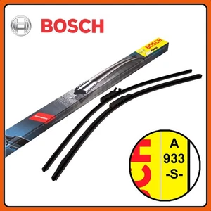 A933S BOSCH KIT SPAZZOLE ANTERIORI PER AUDI A4 A6 MERCEDES CLASSE C E SEAT EXEO - Foto 1 di 3