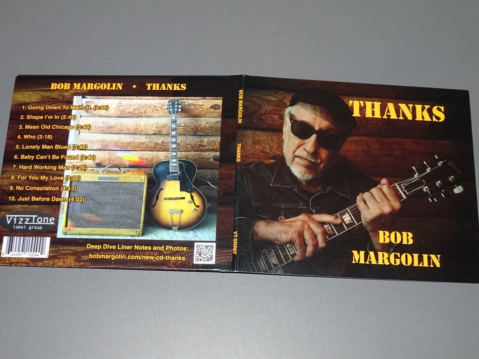 BOB MARGOLIN - THANKS / DIGIPACK-CD 2023 (MINT-) - Bild 1 von 1