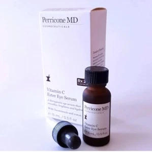 ☆NEW☆ PERRICONE MD VITAMIN C ESTER EYE SERUM Rx 2 CORRECT 0.5 OZ With Droplet - Picture 1 of 10