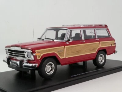 KK Jeep Grand Wagoneer red 1989 1/18 KKDC181112 - Immagine 1 di 3