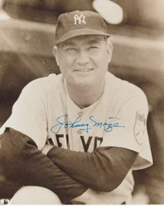 Baseball 8x10 Foto signed handsigniert Johnny Mize New York Yankees 1991 - Bild 1 von 1