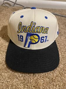 Adidas Indiana Pacers NBA Vintage Hat Est. 1967 New Snapback Basketball Original