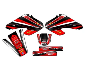 2001-2003 XR 70 VIGOR Red Senge Graphics Kit Compatible with Honda - Picture 1 of 4
