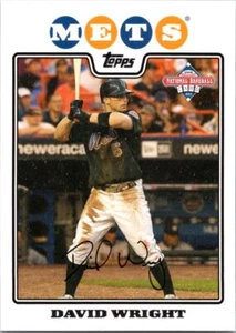 2008 Topps #2 David Wright National Baseball Card Day - Picture 1 of 2