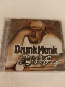 Proof Of Life Audio CD by Drunk Monk 2003 Liquid Entertainment Release New - Picture 1 of 2