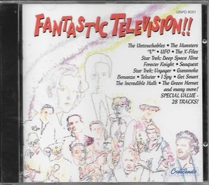 CD de música Fantastic Television excelentes bandas sonoras 1996 nuevo sellado - Imagen 1 de 2