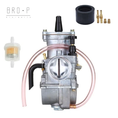 Carburador para motocicleta Kawasaki KX80 KX100 KX125 Yamaha YZ80 YZ85 PWK32 Foto 1 de 4