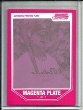 Danny Payne 2007 Bowman Chrome Magenta Printing Plate #1/1