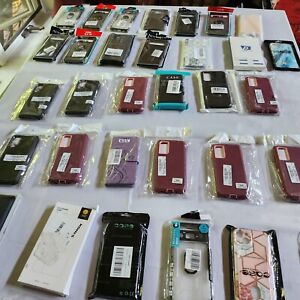 Samsung 20, 23/Motorola G/ Google Pixal 7Pro/iPhone - Lot Of 50 Cases