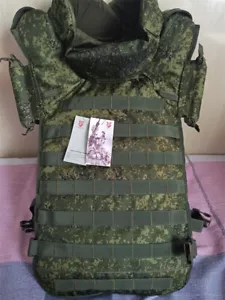 Russian 6b45 Gilet tattico antiproiettile EMR Combat Gear Set Borsa Molle Protettiva - Foto 1 di 14