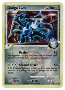 Dialga G Crosshatch Holo 7/127 Platin Liga Promo Pokemon Karte - Bild 1 von 3