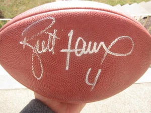 Brett Favre single signed NFL Super Bowl XXXI Game Football Beckett BAS auto - Picture 1 of 3