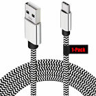 Braided USB Tpye C Charging Charger Cable Cord For T-Mobile Revvlry Plus / V+ 5G