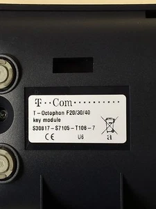 Telekom Octophon F Keymodul schwarz Rechnung Mwst. Top. - Picture 1 of 1