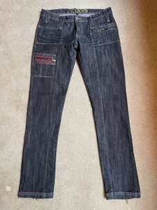 Stunning COOGI Ladies Stretch Jeans with zippers, embroidery and more. 9/10 EUC! - Picture 1 of 11