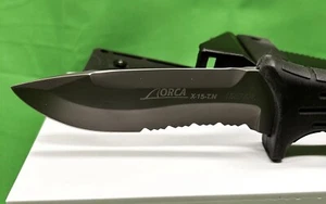 Boker Orca X-15-TN 1st Generation Germany Tree Brand w/Sheath Rare Dive Knife - Picture 1 of 14