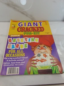 Giant Cracked Magazine November 1978 Greeting Cards RARE MINT CONDITION - Picture 1 of 4