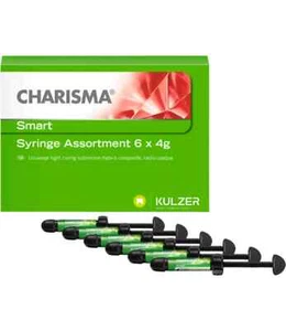Kulzer Charisma Smart Dental Composite Restorative 6 Syr Kit (spedizione grat... - Picture 1 of 8