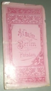 ALBUM BERLIN- POTSDAM um 1880 38 Grafiken Andenkenmappe BILDERMAPPE - Picture 1 of 5
