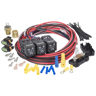 Painless Wiring 30116 Dual Activation/Dual Fan Relay Kit On 200 off 185 - Image 1 of 1