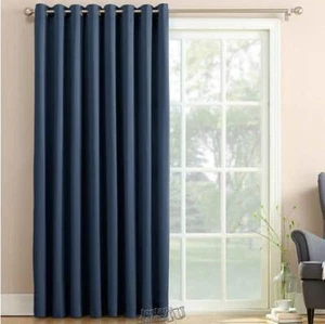 Sun Zero Patio Panel Navy 100"Wx84"L 100% Polyester - Picture 1 of 2