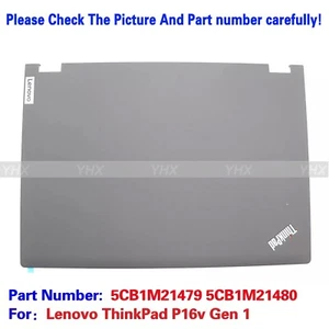 Nueva Funda Pantalla Superior Cubierta Trasera LCD para Lenovo ThinkPad P16v Gen1 5CB1M21479 - Imagen 1 de 3