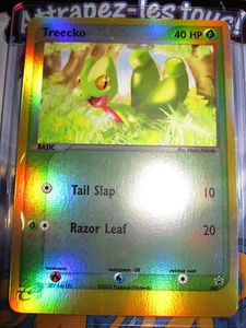 POKEMON NEUF PROMO TREECKO 003 NINTENDO REVERSE HOLO FOIL BLACK STAR CARD N/MINT - Picture 1 of 1