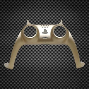 Metallic Gold PS5 Dualsense Custom Front Plastic Strip Trim Replacement - Picture 1 of 1