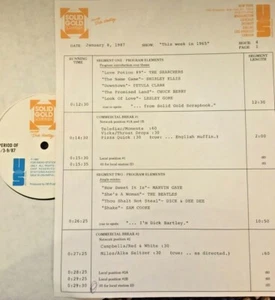 RADIO SHOW: 1/8/87 '65: CHUCK BERRY, SANDIE SHAW, DEL SHANNON, JULIE ROGERS,DC5 - Picture 1 of 2