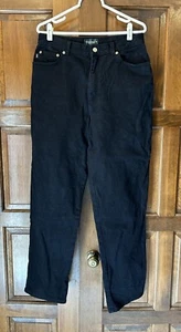 Lauren Ralph Lauren Denim High Rise Jeans schwarz Damengröße 12 guter Zustand - Bild 1 von 10
