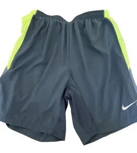 Men NIKE Pro Combat Pursuit 7” 2 In 1 Lined Running Shorts Iron Grey Sz Med - Picture 1 of 10
