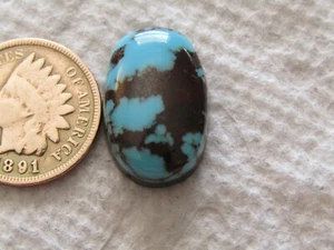 Egyptian Turquoise Cabochon 10 carats Spiderweb Web cabochon Turquoise Egypt  - Picture 1 of 1