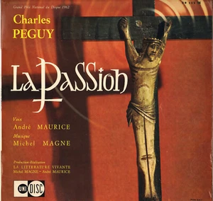 MICHEL MAGNE, C. PEGUY "LA PASSION" LP 1962 UNIDISC 30115 - Picture 1 of 2