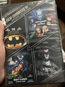 Batman Collection: Batman / Batman Returns / Batman Forever / Batman & Robin DVD - Imagen 1 de 1
