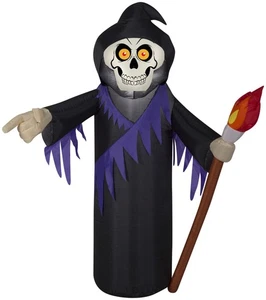 Inflable de Halloween de 3,5' Airblown Reaper - Imagen 1 de 3