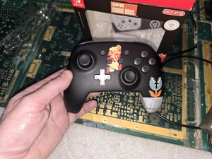 Mando Inalámbrico Nintendo Switch Power A Exact Super Mario Bros 3 - Apenas Usado - Imagen 1 de 12