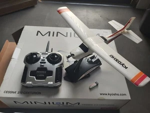 Avion radiocommandé Kyosho Minium Cessna 210 Centurion En Boite - A Reviser - Imagen 1 de 23
