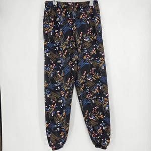 As*hole Live Forever Pants Mens Small Floral Joggers Sweatpants Streetwear - Picture 1 of 7