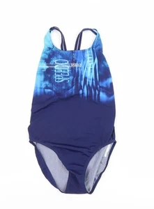 Traje de baño Speedo azul de una pieza para mujer - talla 14 - Imagen 1 de 12