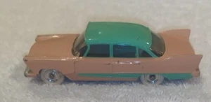 Dinky Toys Plymouth Plaza #178 Car Automobile Die Cast Metal Pink Green Vintage - Picture 1 of 9