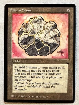 Fellwar Stone  - Magic the Gathering MTG The Dark - Near Mint - Free Shipping! - Image 1 of 2