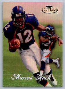 1998 Topps Gold Label Marcus Nash Rookie Denver Broncos #13 - Picture 1 of 2